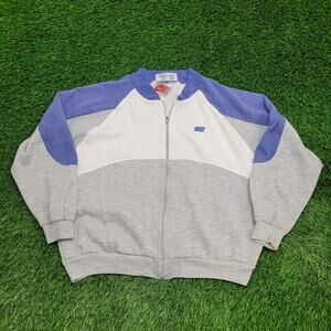 Vintage NIKE Zip Jacket Womens Large 24x23 Baggy Colorblock